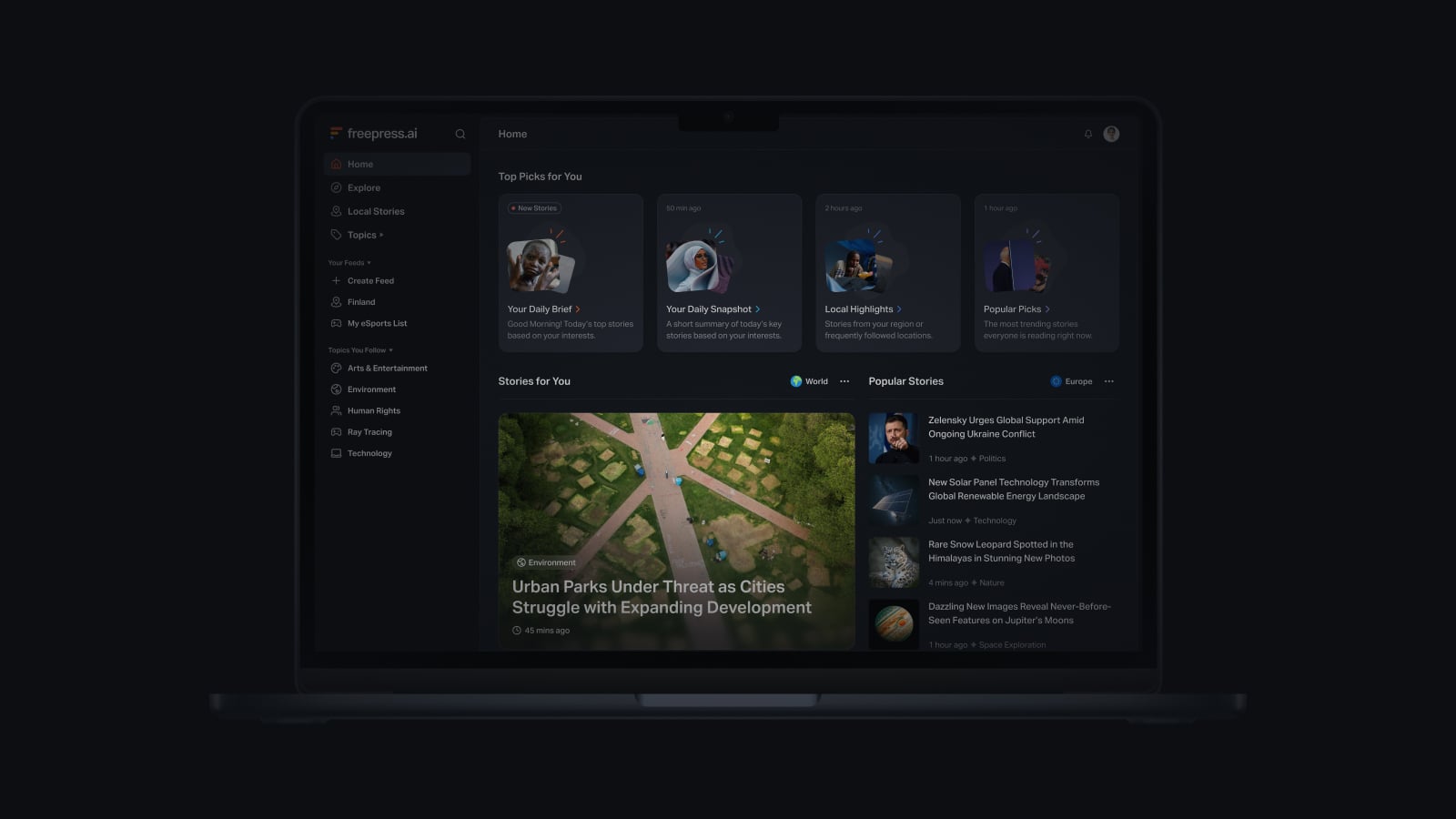 Freepress application